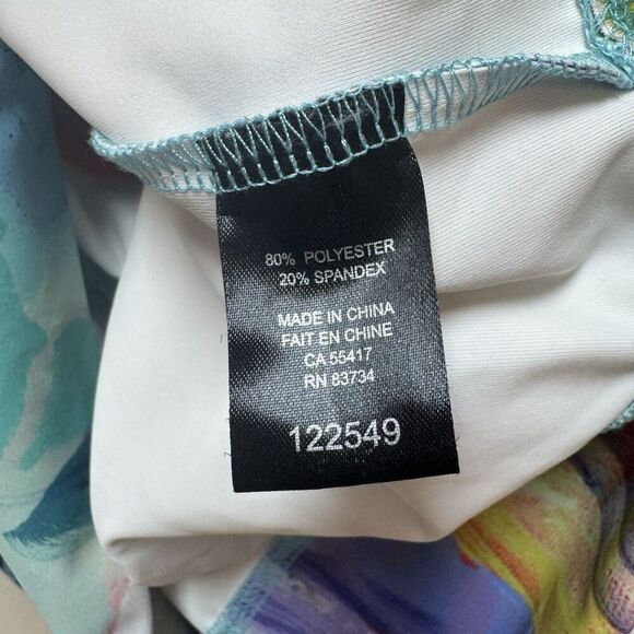 Claire Desjardins Jacket Womens medium Art to Wear Colorful Zip Up Sudden Summer - Picture 2 of 7